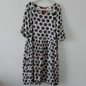 Johnnie B Girls Cat Print Short Sleeve Dress 11-12 yrs